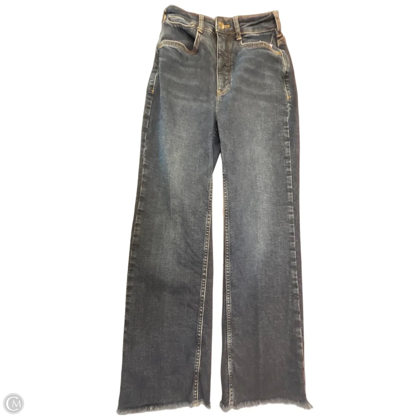 Jeans Straight By Pilcro In Blue Denim, Size: 2