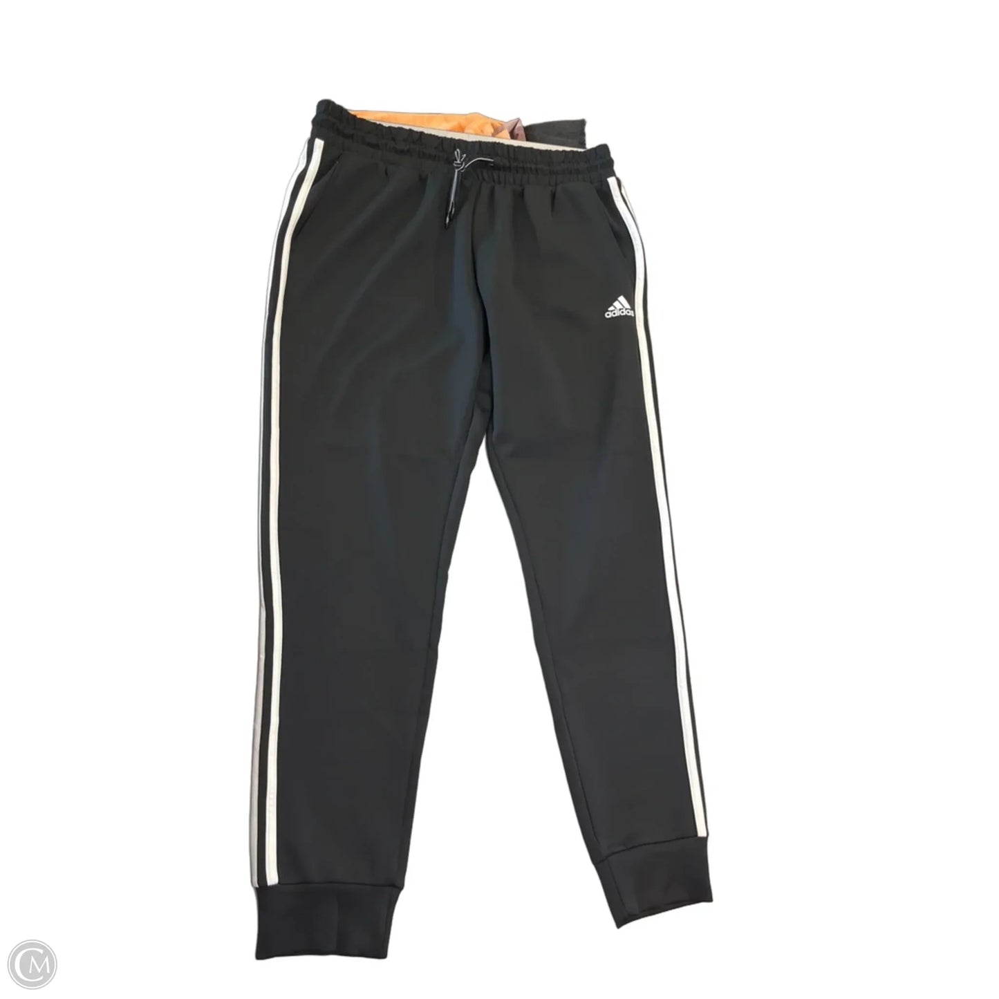 Athletic Pants By Adidas In Black, Size: L