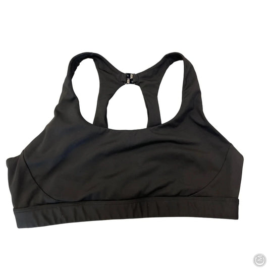 Athletic Bra By Athleta In Black, Size: L