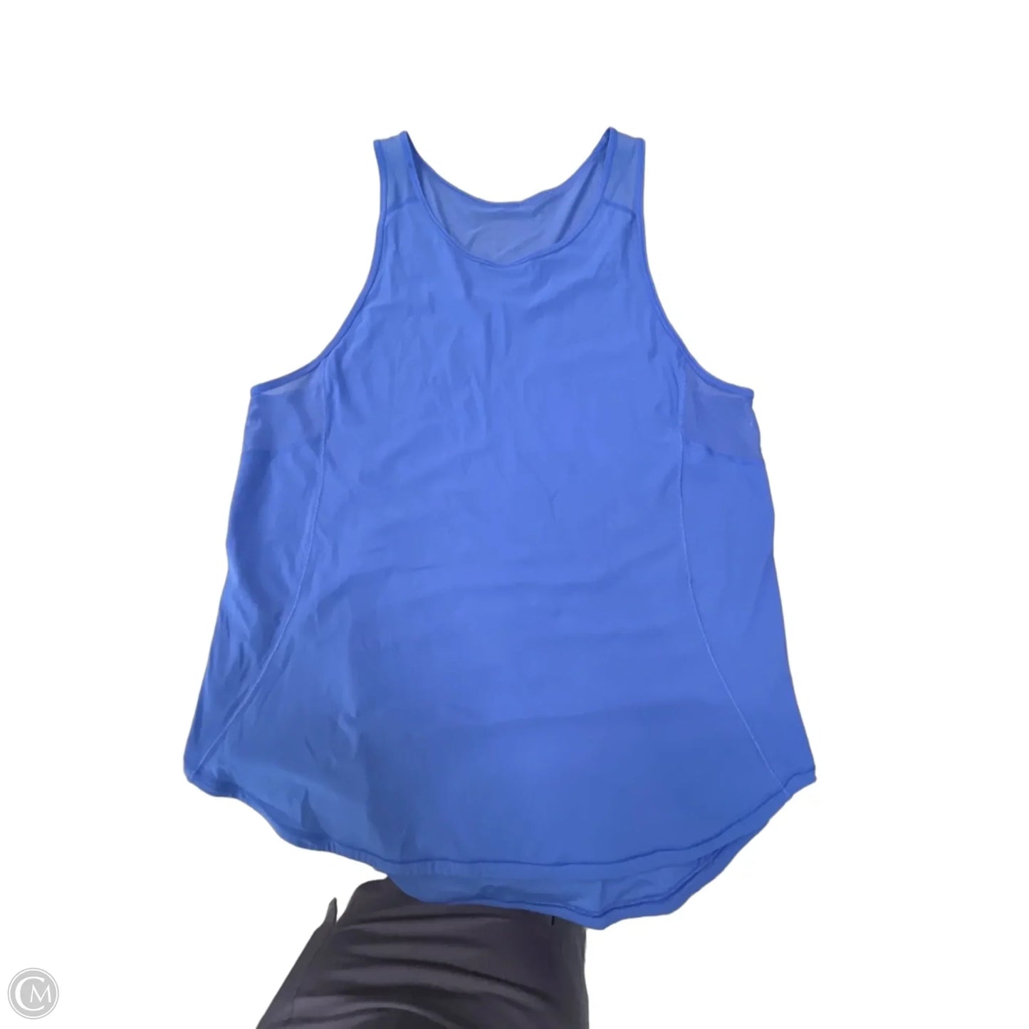 Athletic Tank Top By Lululemon In Blue, Size: L