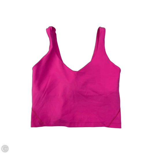 Athletic Bra By Lululemon In Pink, Size: S