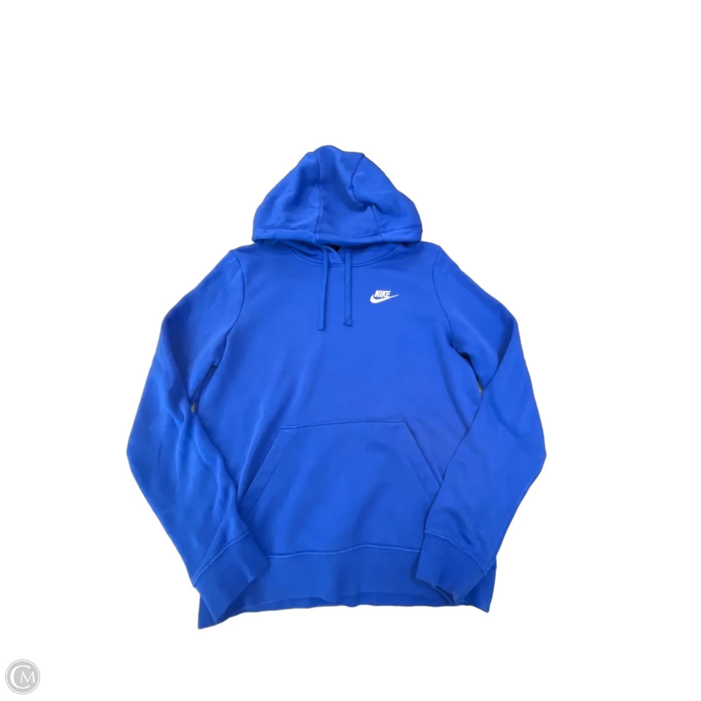 Athletic Sweatshirt Hoodie By Nike Apparel In Blue, Size: S