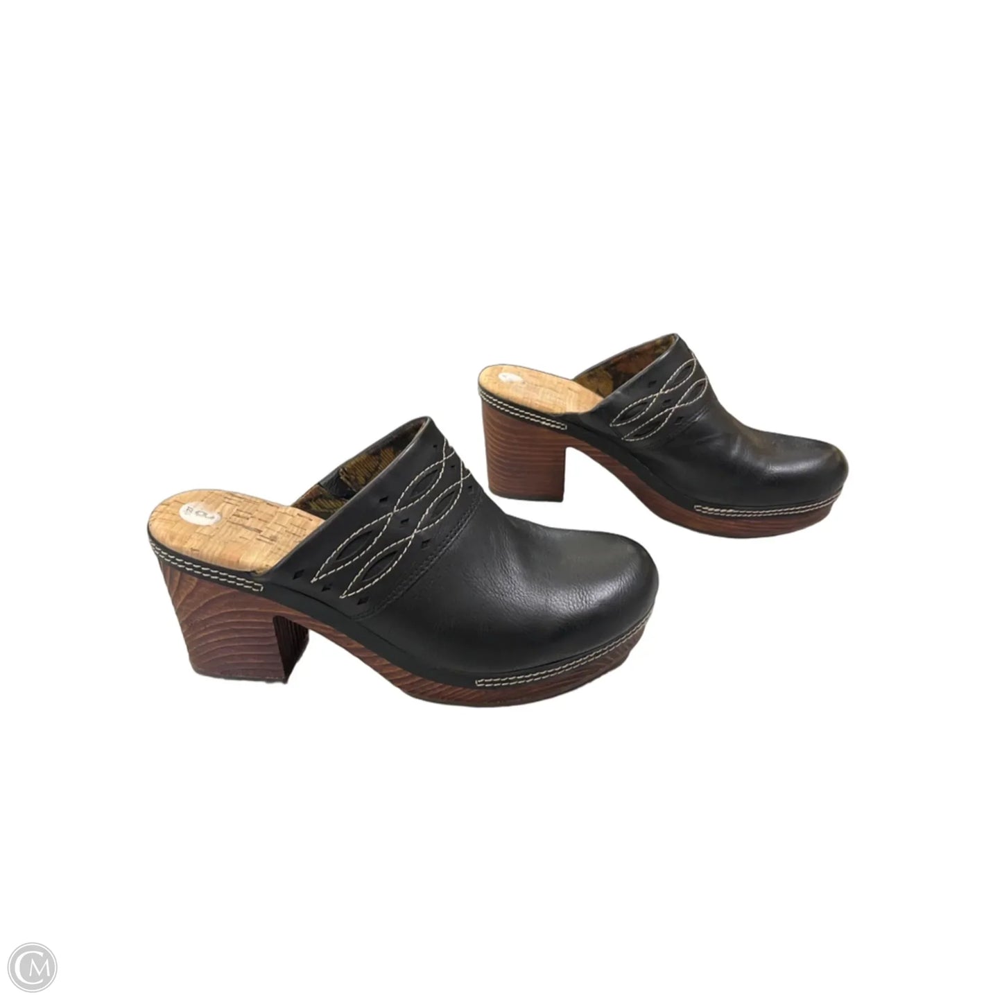 Shoes Heels Block By Korks In Black, Size: 8