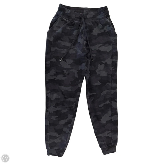 Athletic Pants By Lululemon In Camouflage Print, Size: S