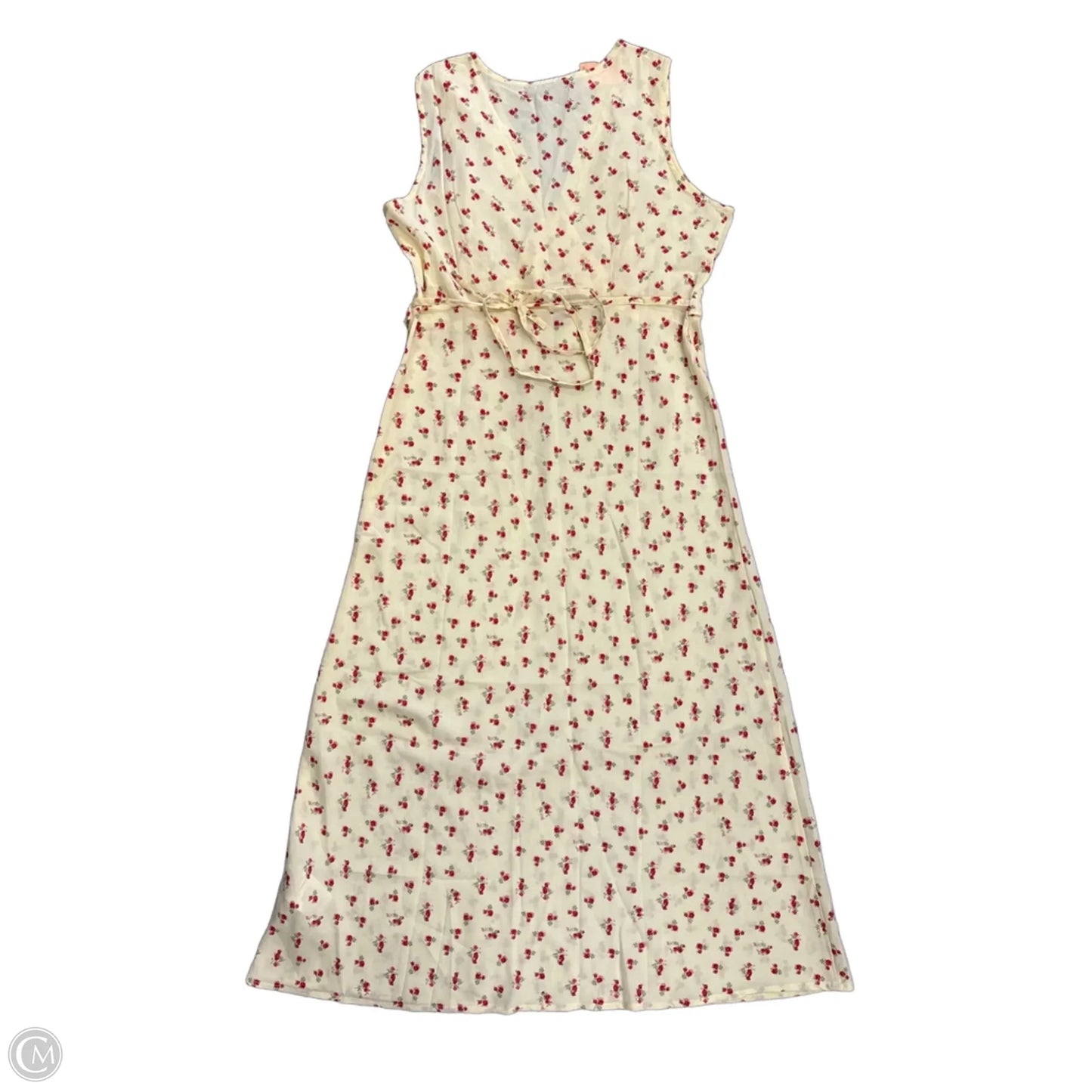 Dress Casual Midi By Clothes Mentor In Floral Print, Size: M