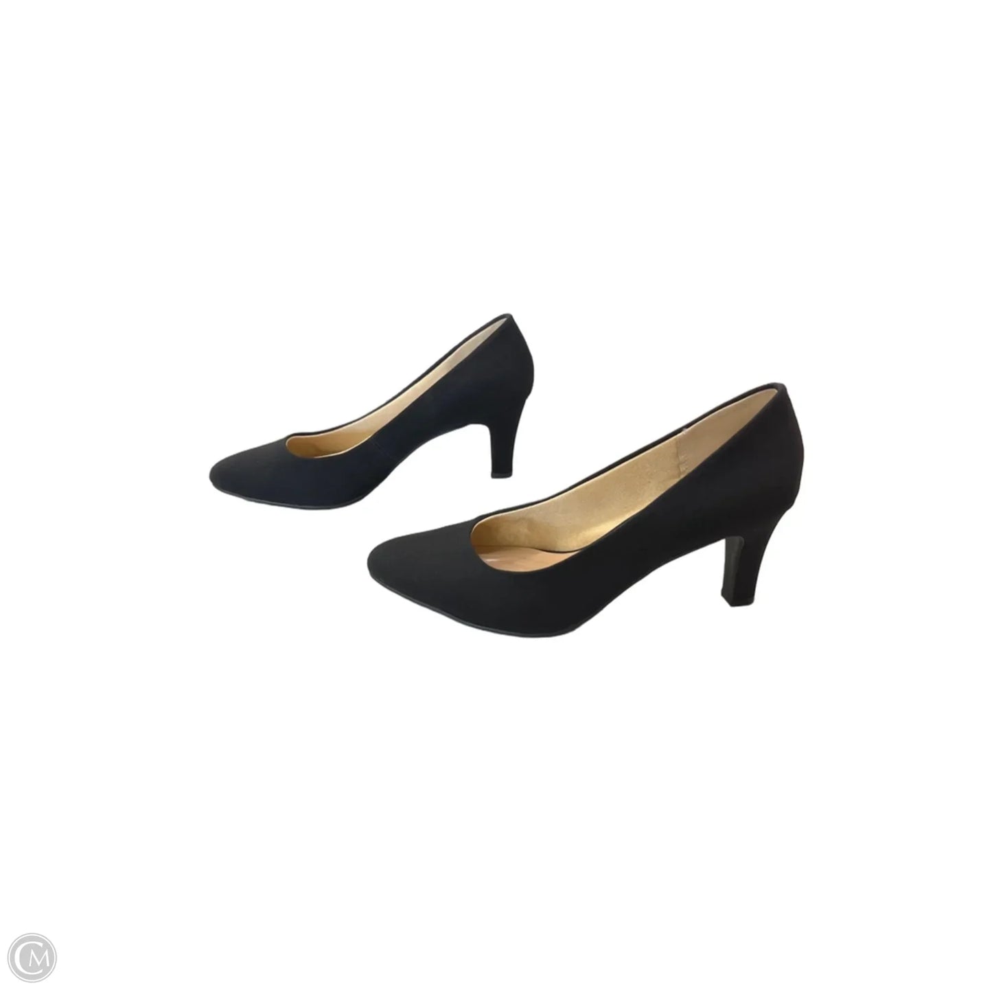 Shoes Heels Kitten By Kelly And Katie In Black, Size: 10