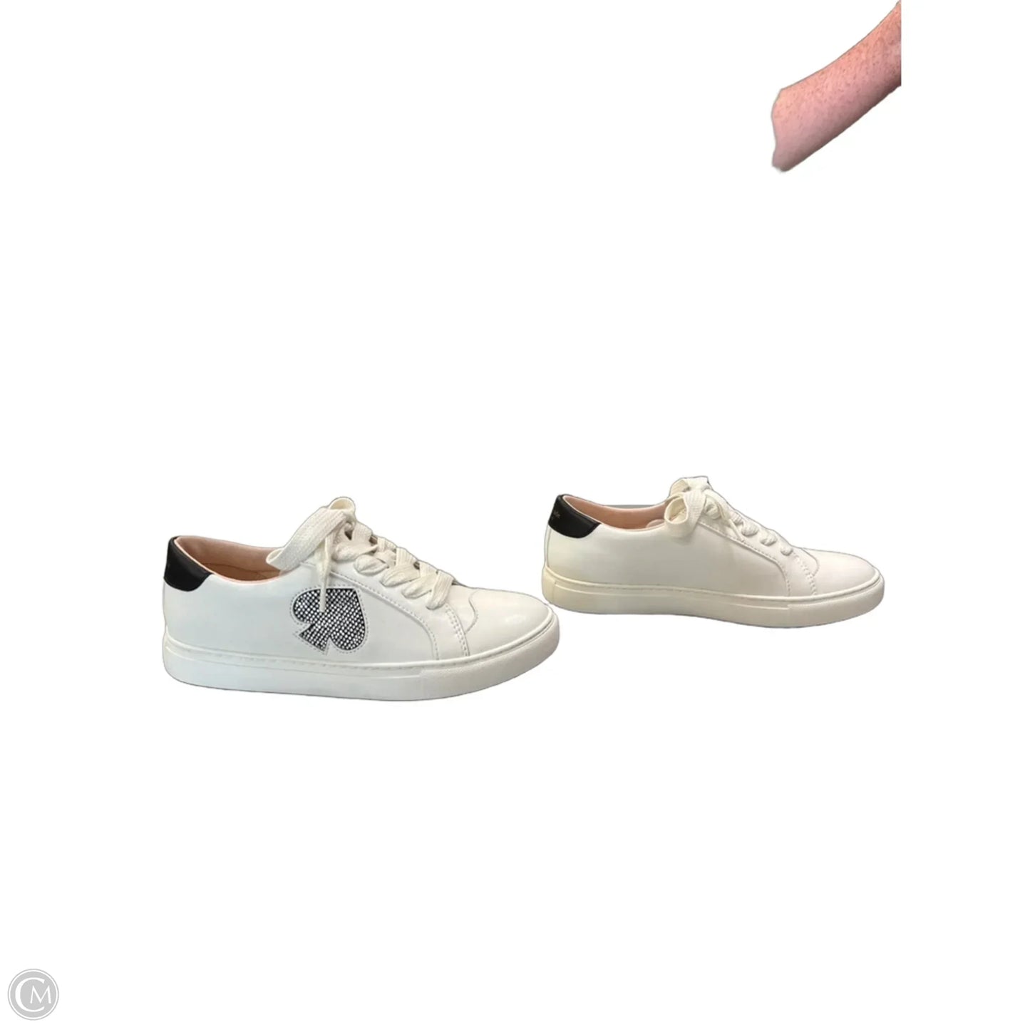 Shoes Designer By Kate Spade In White, Size: 7.5