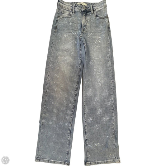 Jeans Wide Leg By Hidden In Blue Denim, Size: 00