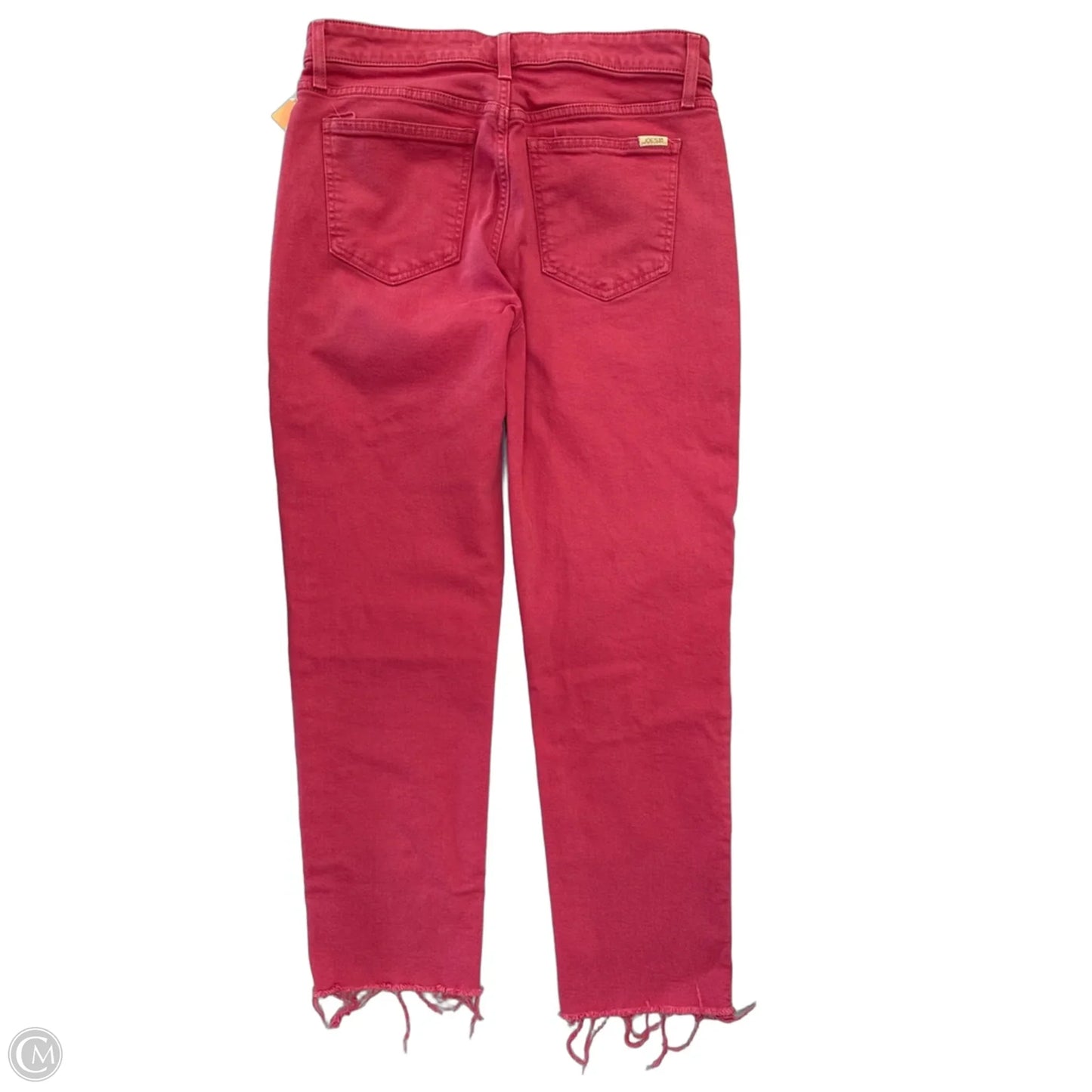 Jeans Straight By Joes Jeans In Red Denim, Size: 10