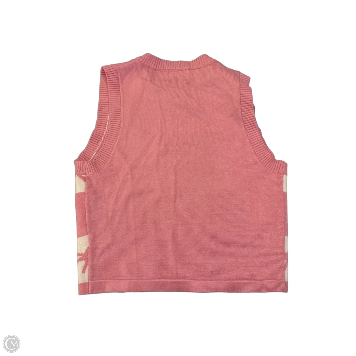 Top Sleeveless By Clothes Mentor In Pink, Size: M
