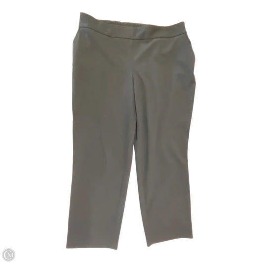 Pants Cropped By Hilary Radley In Black, Size: Xl