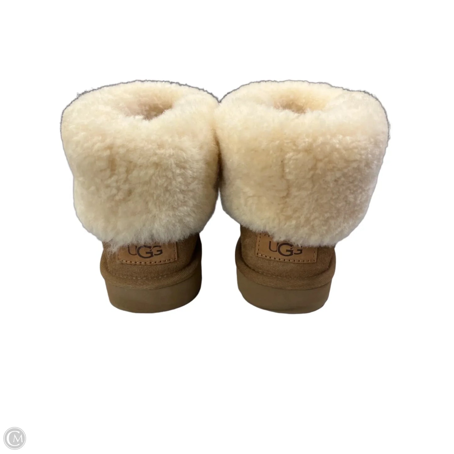 Boots Designer By Ugg In Brown, Size: 7