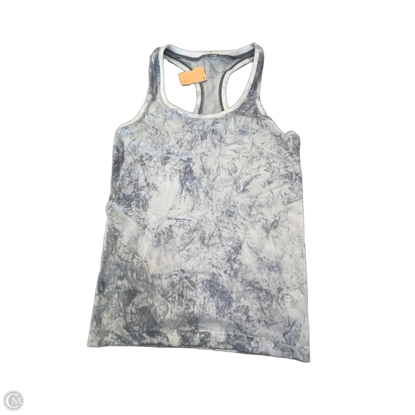 Athletic Tank Top By Lululemon In Grey, Size: M