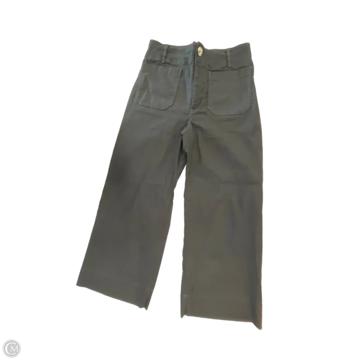 Pants Cropped By Maeve In Black, Size: Sp