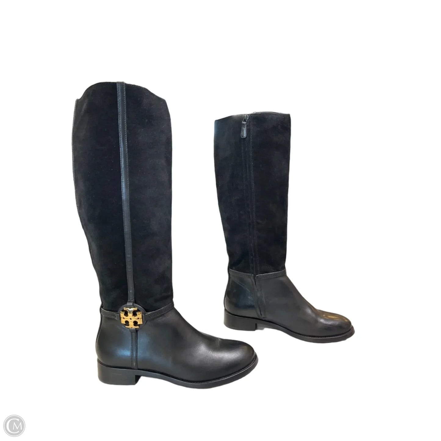 Boots Designer By Tory Burch In Black, Size: 10.5