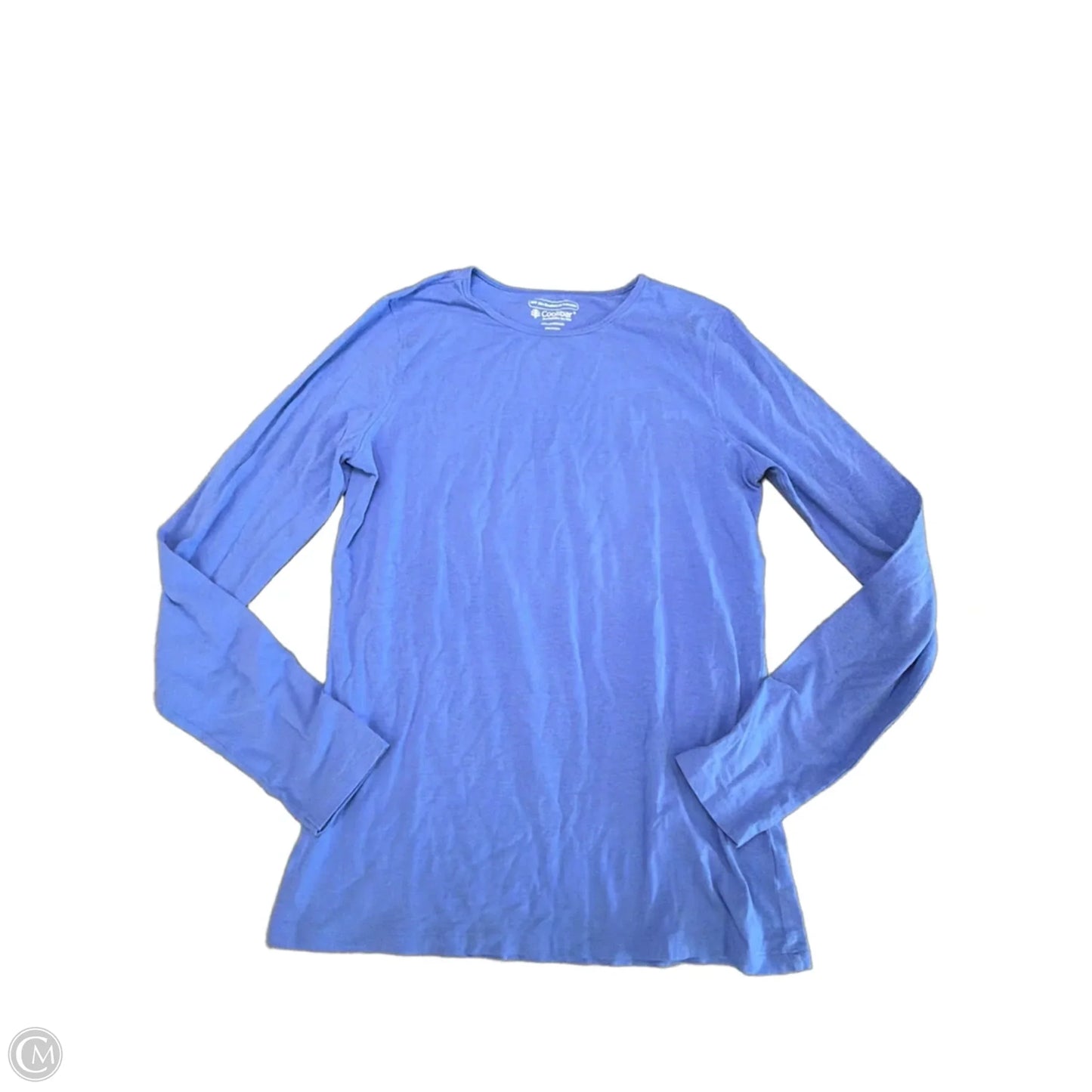 Top Long Sleeve By Coolibar In Blue, Size: S