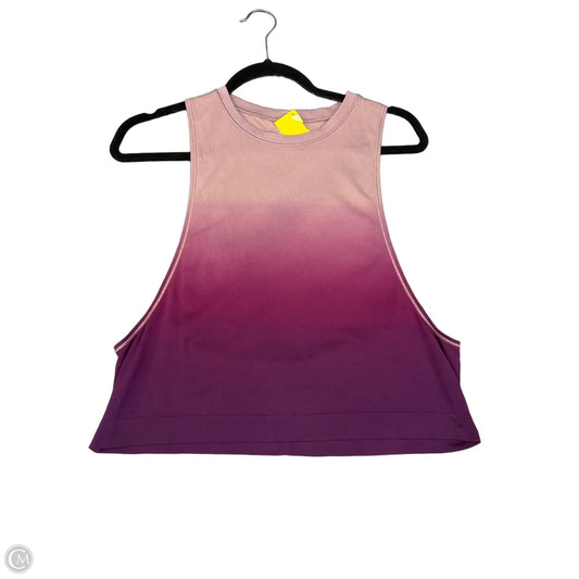 Athletic Tank Top By Athleta In Purple, Size: Xs
