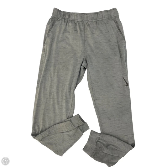 Athletic Pants By Nike Apparel In Grey, Size: S