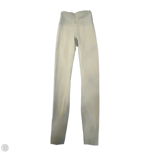 Athletic Leggings By Lululemon In Green, Size: Xs
