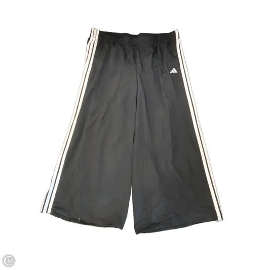 Athletic Pants By Adidas In Black, Size: 3x