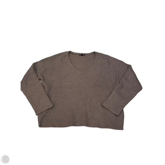 Sweater By Blu Pepper In Brown, Size: L