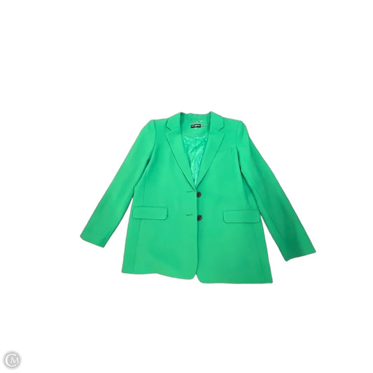 Blazer Designer By Karl Lagerfeld In Green, Size: Xl
