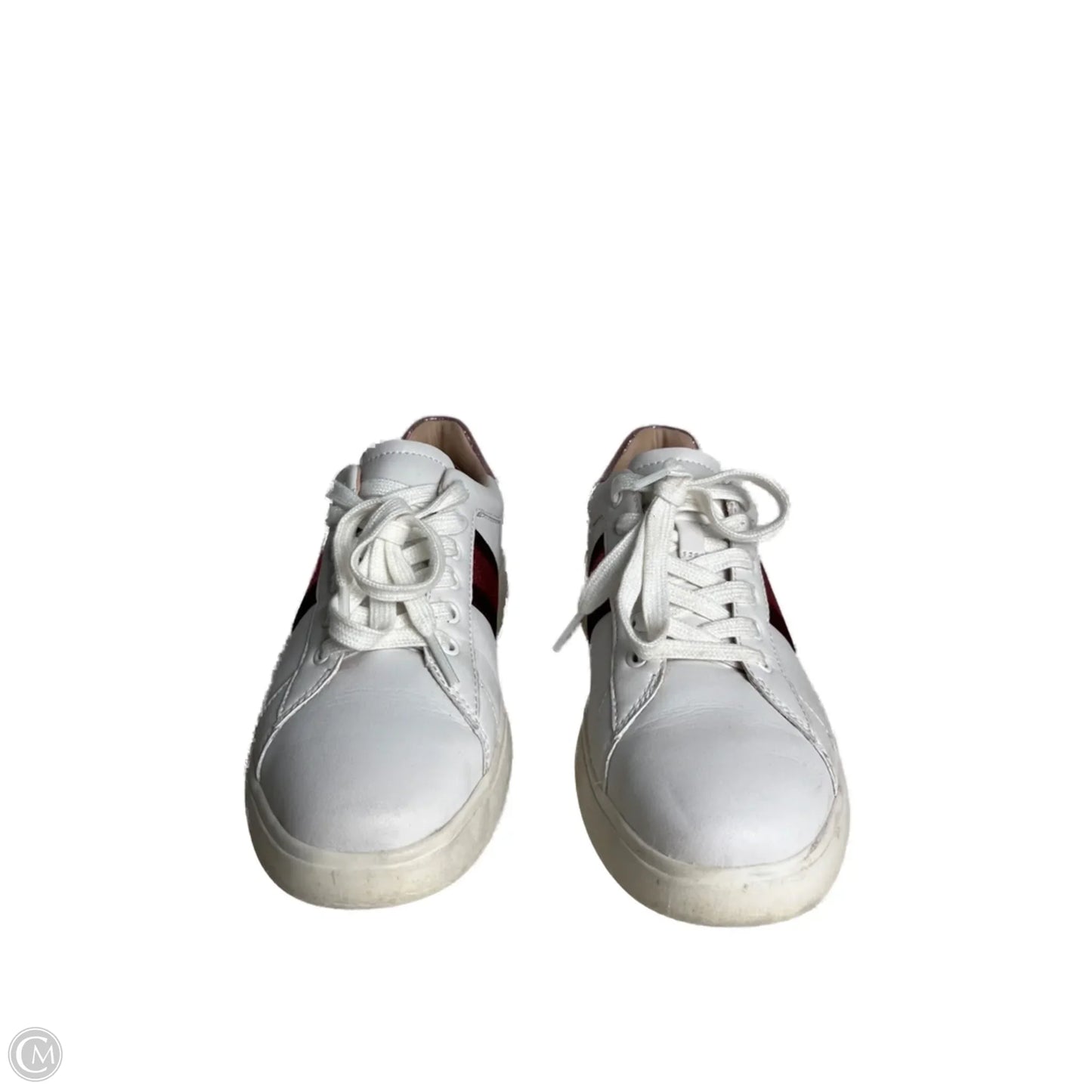 Shoes Designer By Kate Spade In Pink & White, Size: 8.5