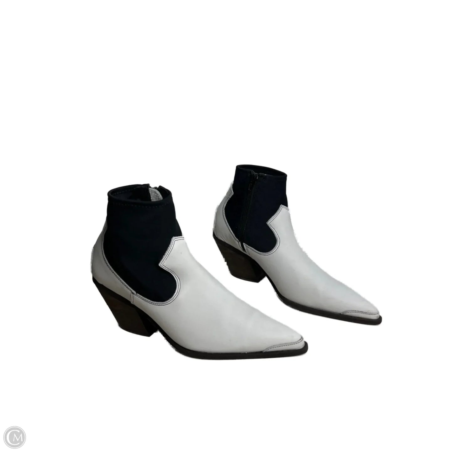 Boots Ankle Heels By Free People In Grey, Size: 7.5