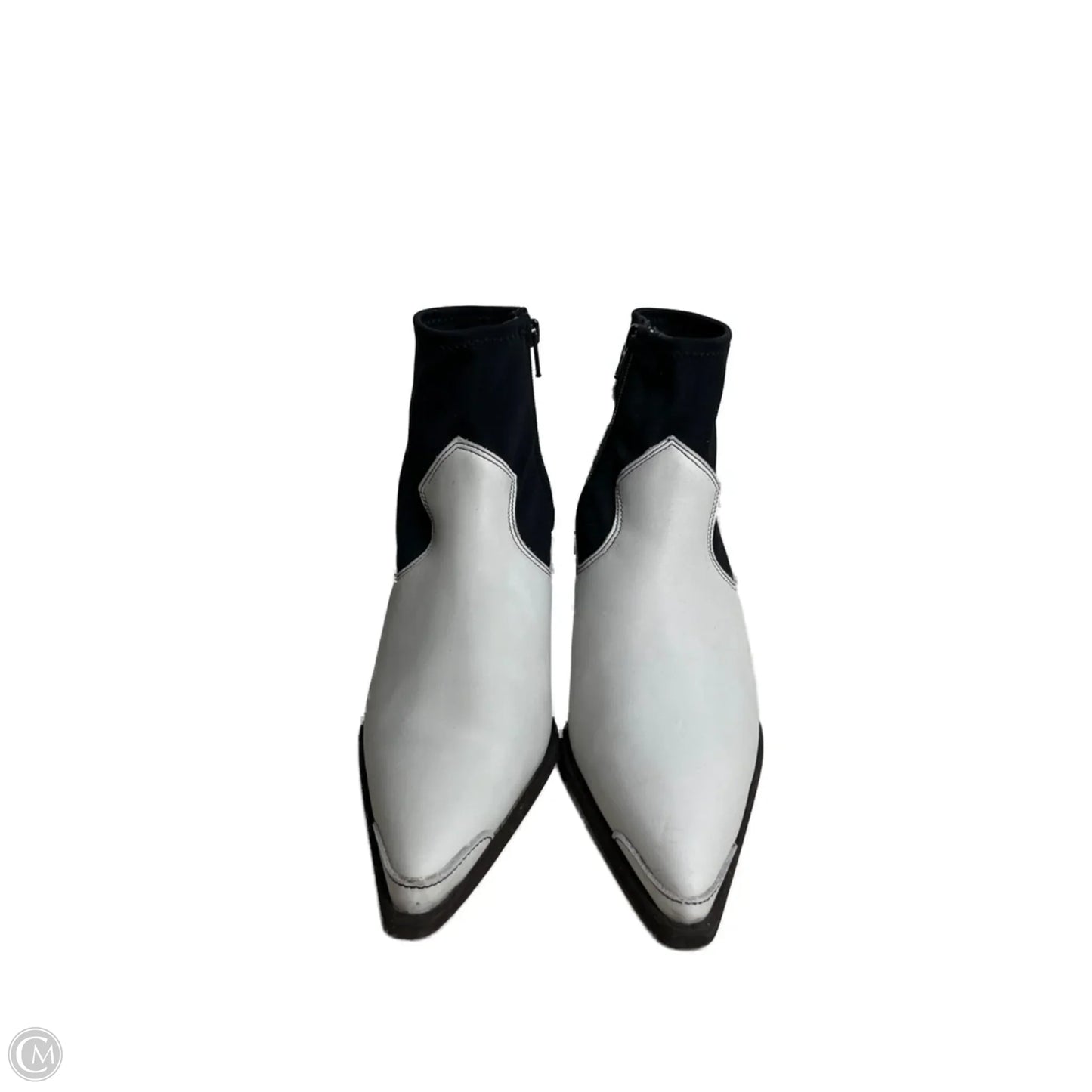 Boots Ankle Heels By Free People In Grey, Size: 7.5