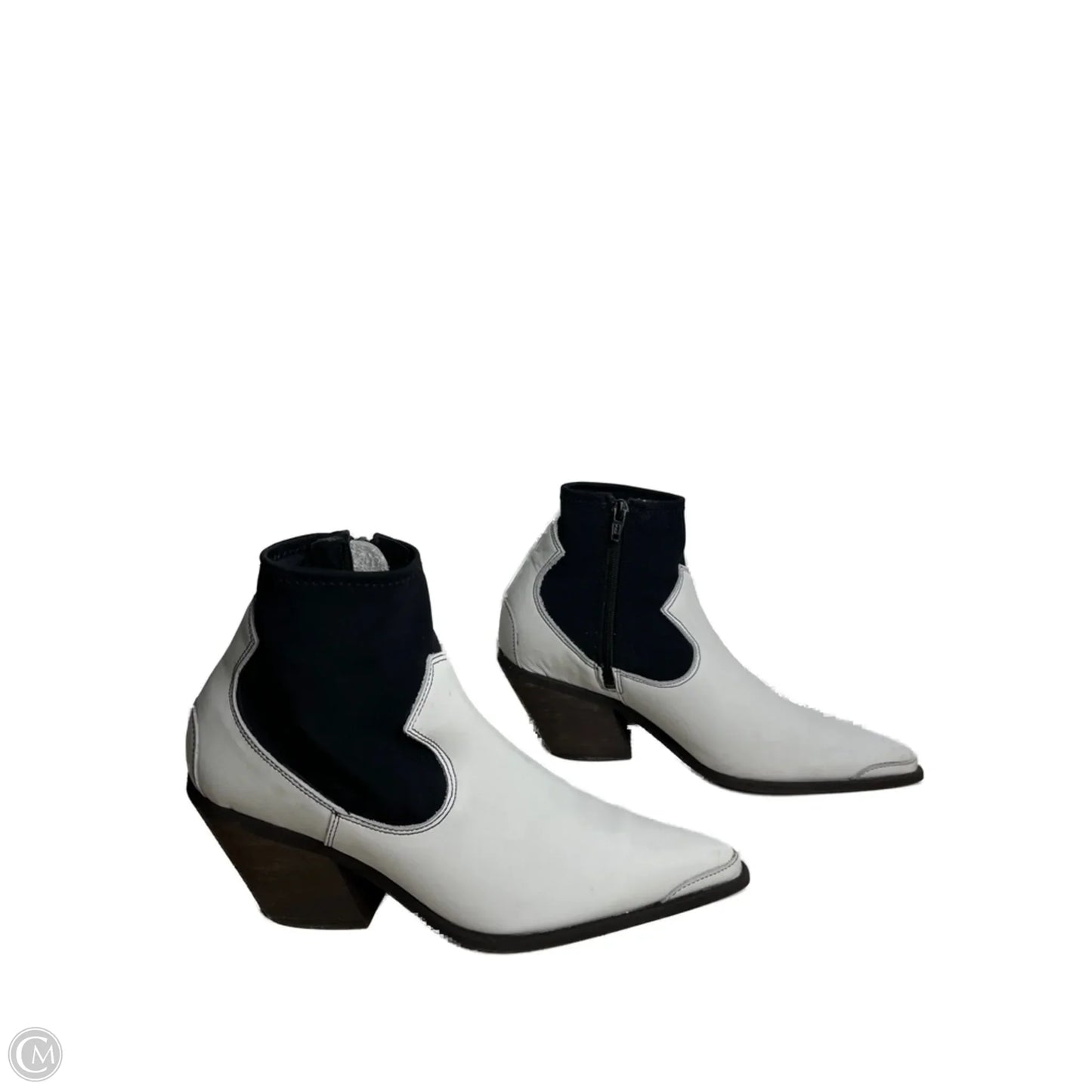 Boots Ankle Heels By Free People In Grey, Size: 7.5