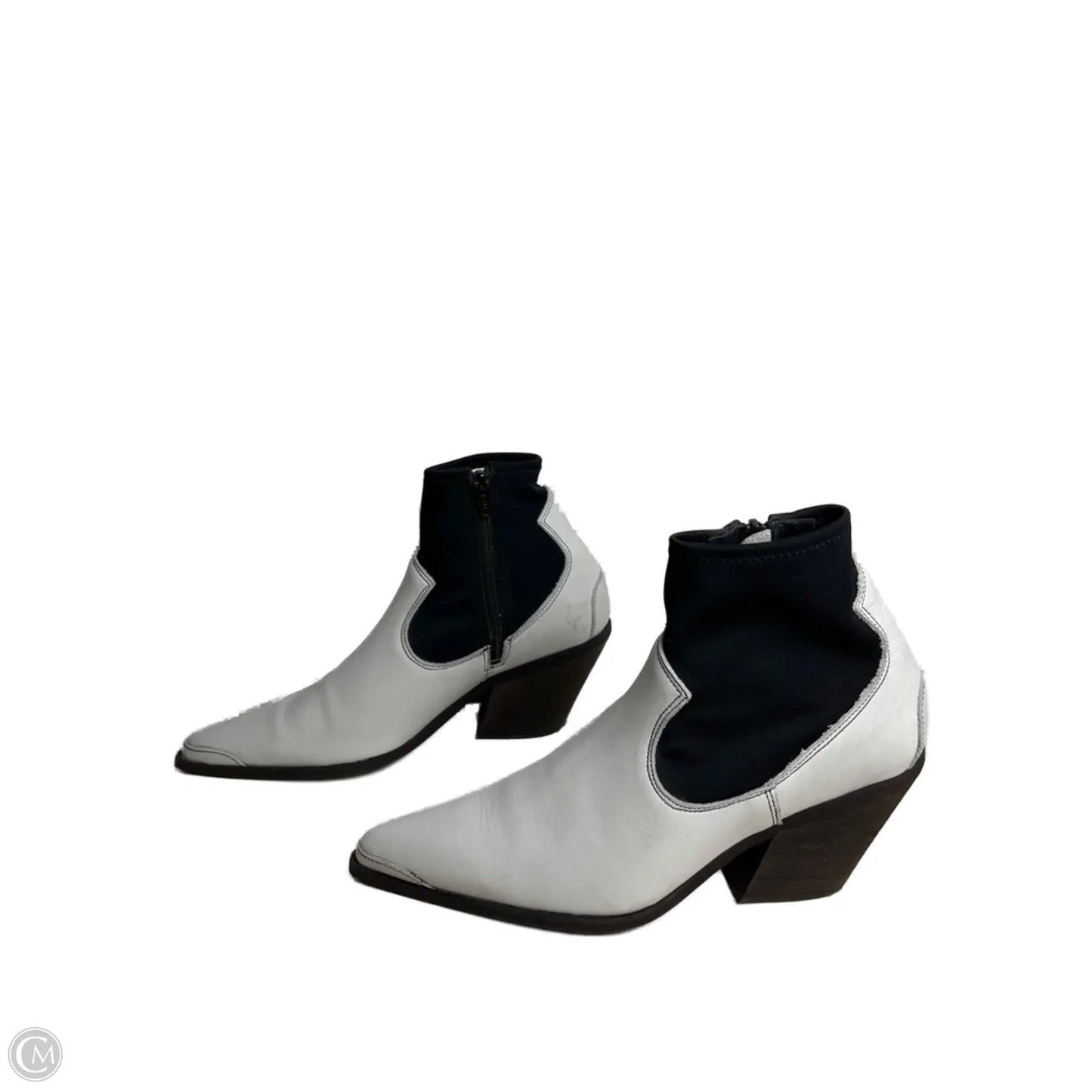 Boots Ankle Heels By Free People In Grey, Size: 7.5