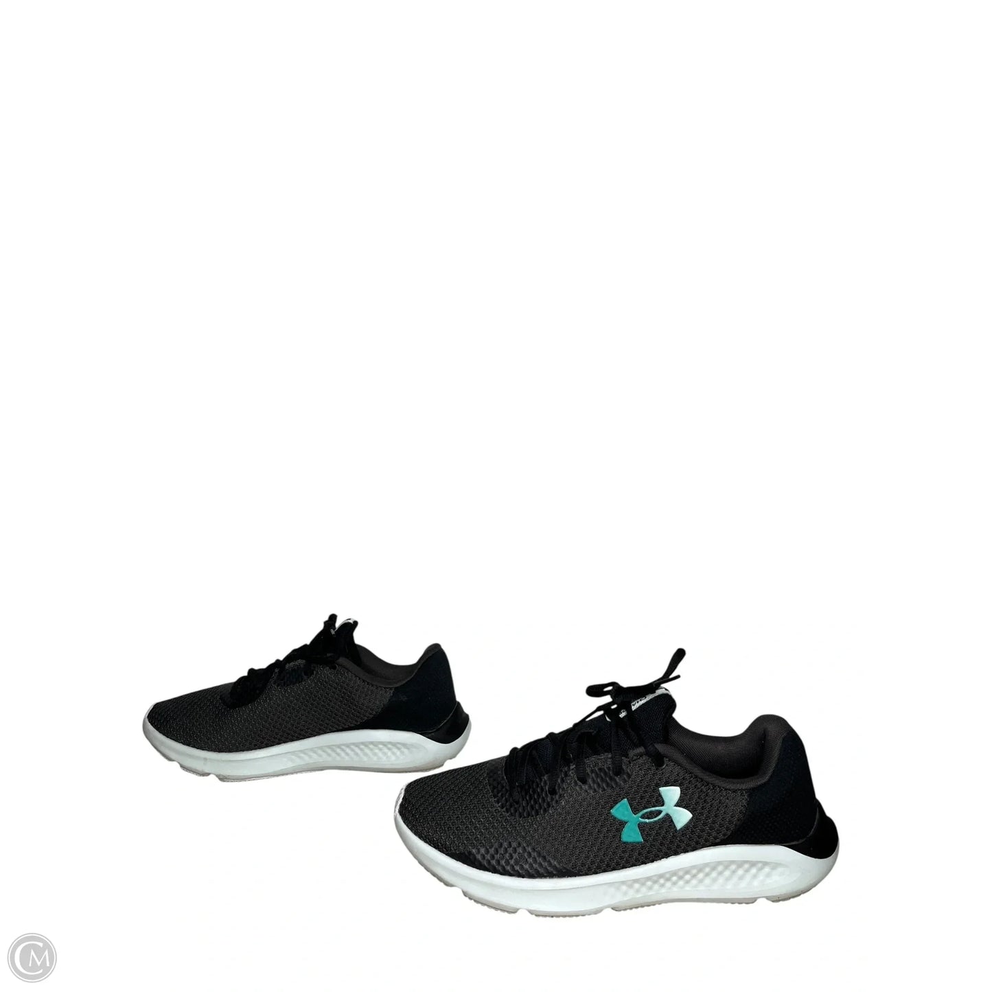 Shoes Athletic By Under Armour In Black & Blue, Size: 10