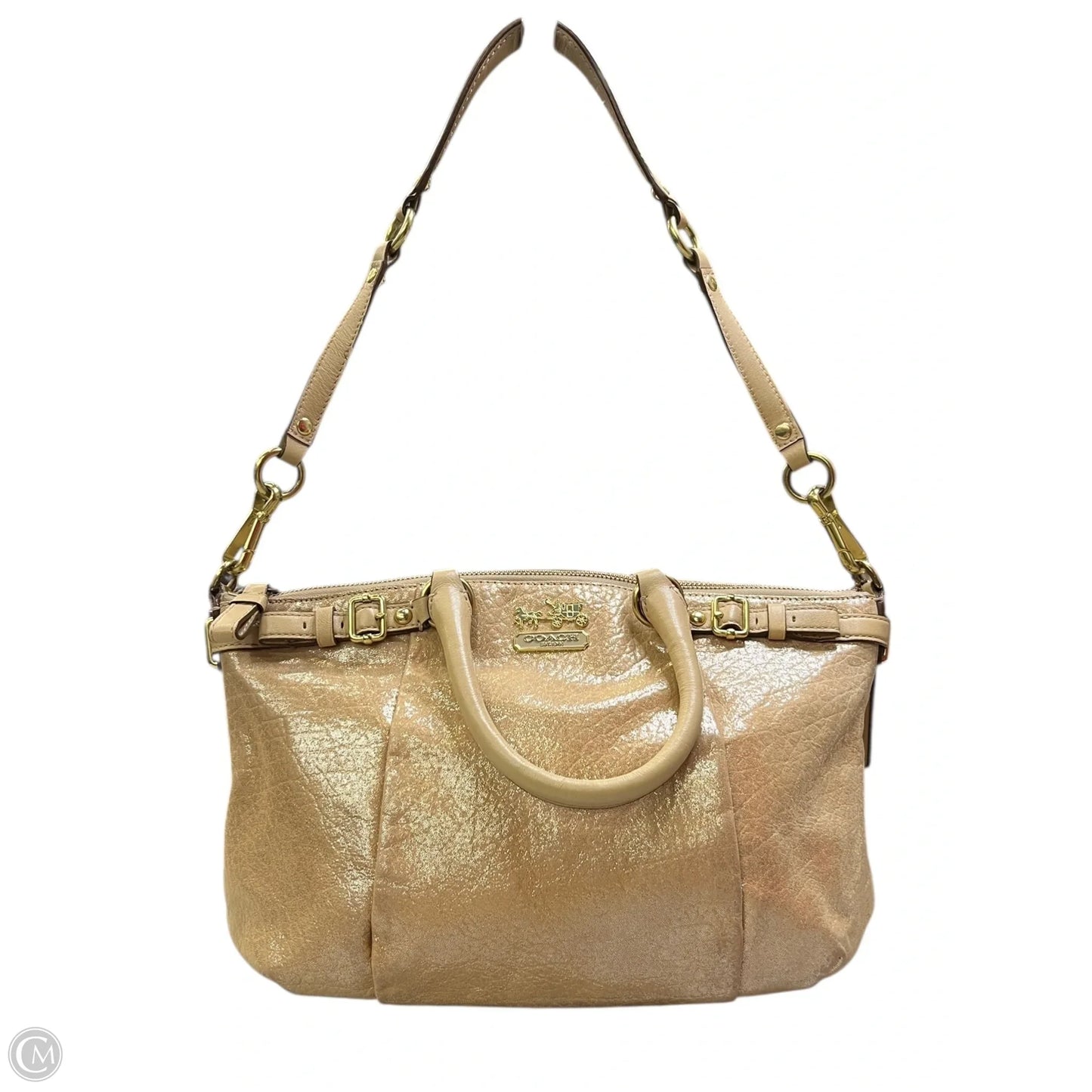 Handbag Designer By Coach, Size: Medium