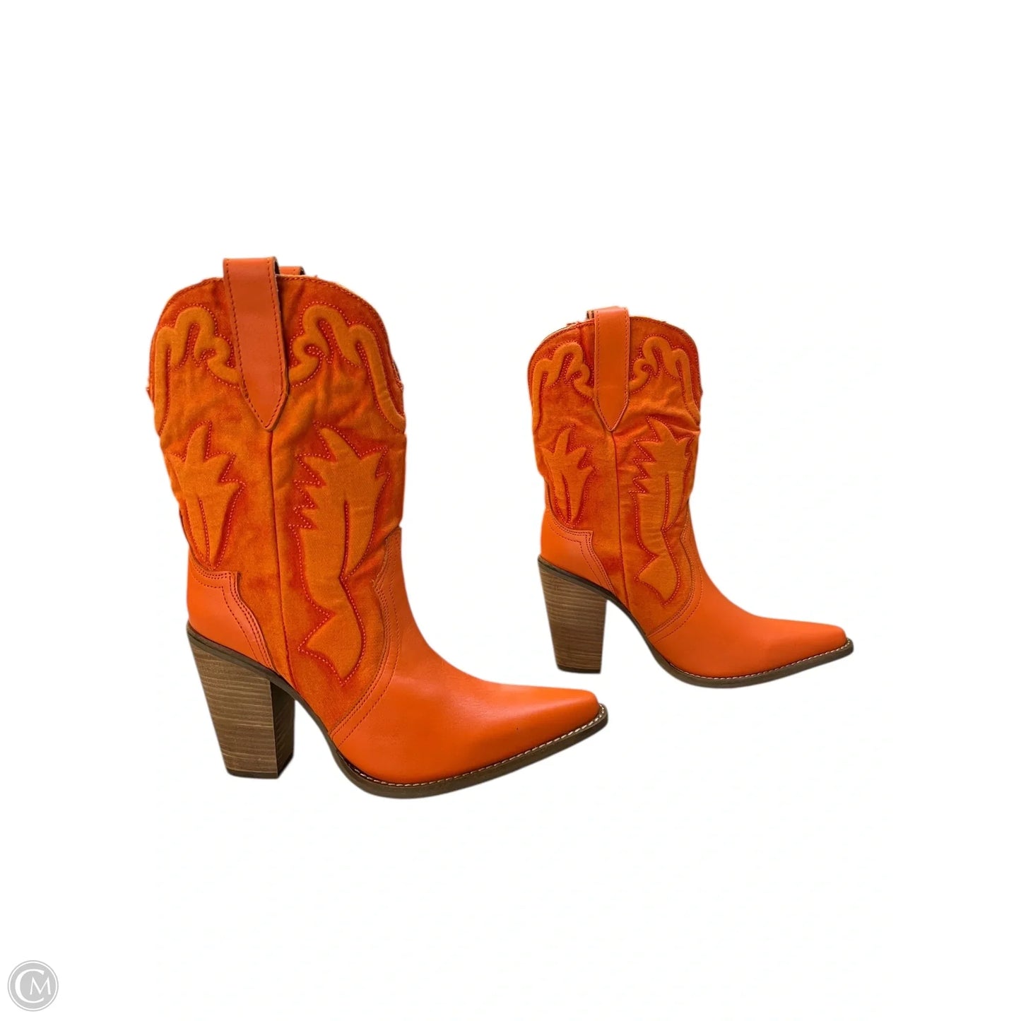 Boots Western By Dingo In Orange, Size: 9