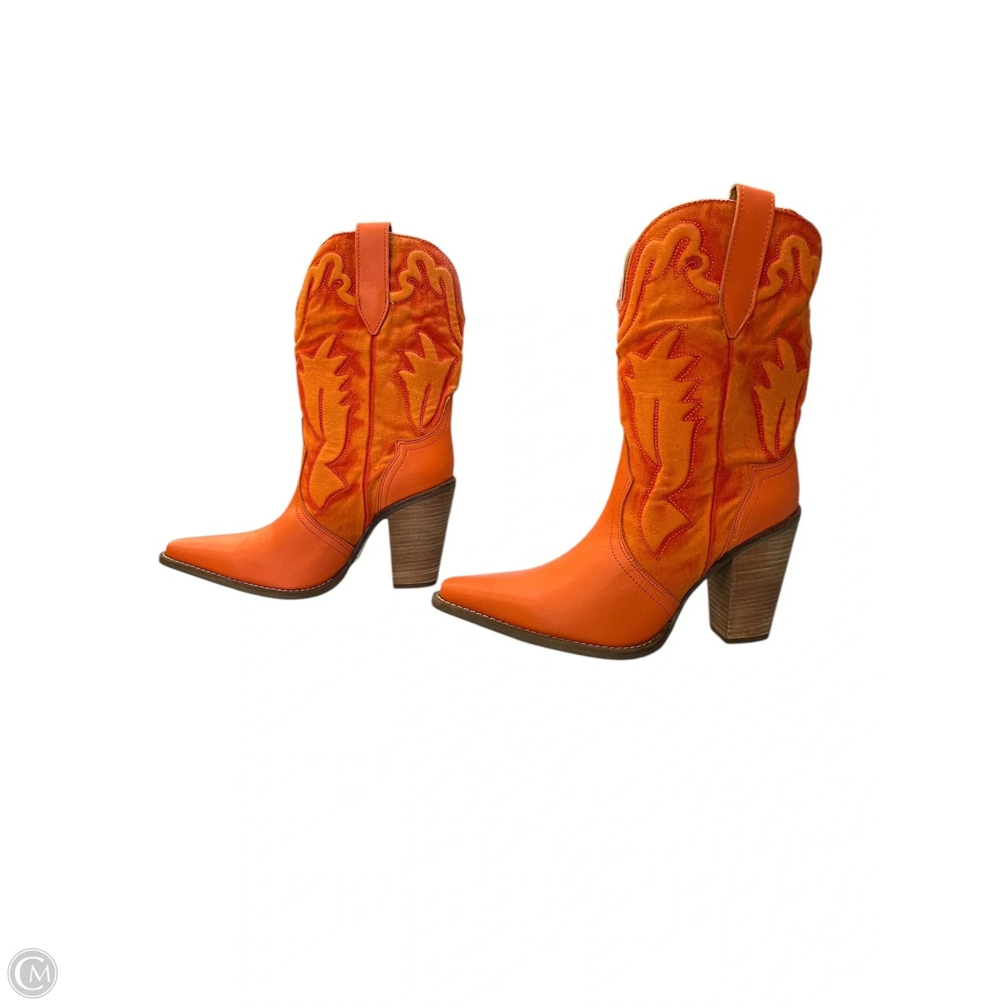 Boots Western By Dingo In Orange, Size: 9