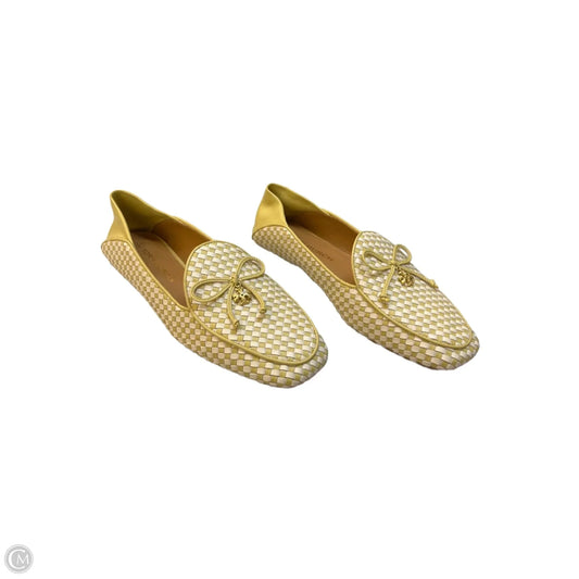 Shoes Designer By Tory Burch In Yellow, Size: 7.5