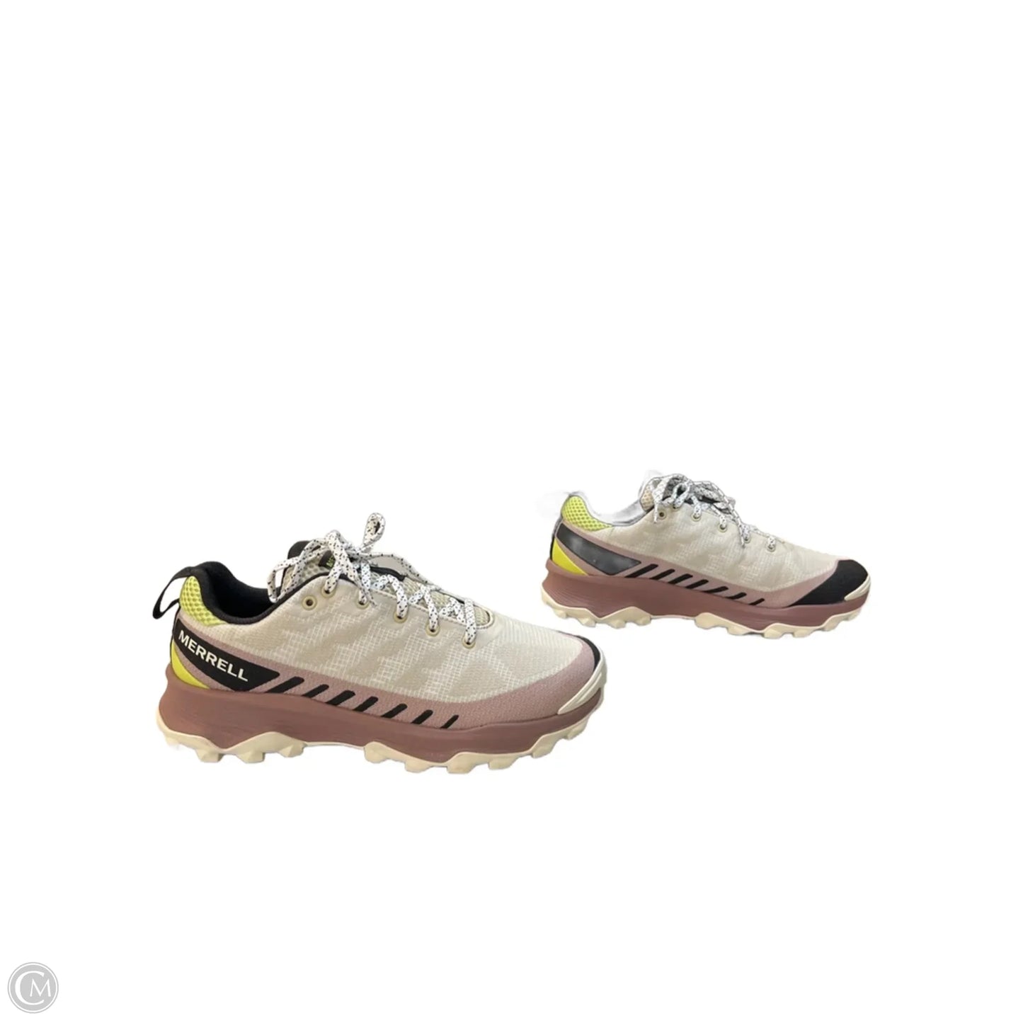 Shoes Athletic By Merrell In Purple & Tan, Size: 8.5