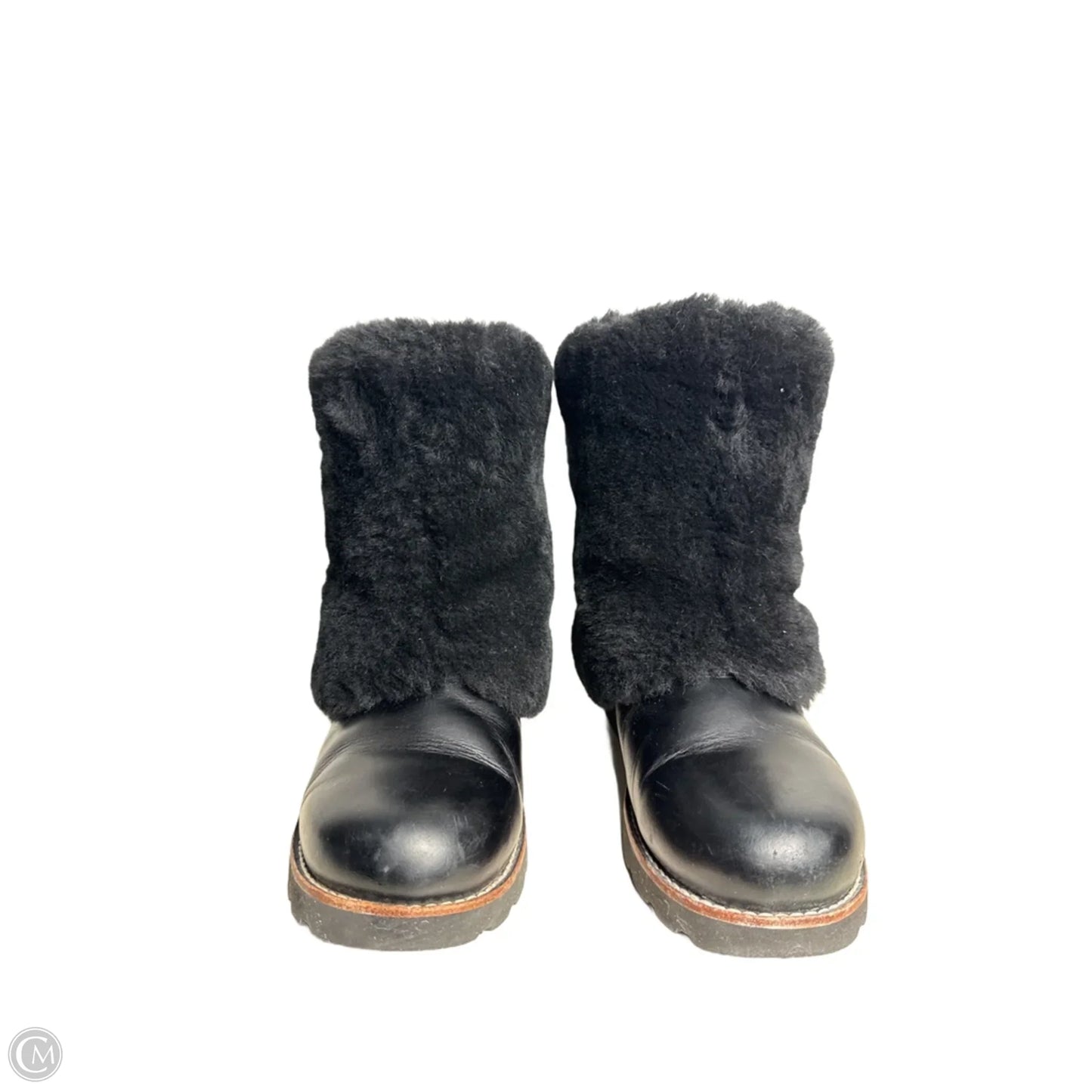 Boots Designer By Ugg In Black, Size: 8