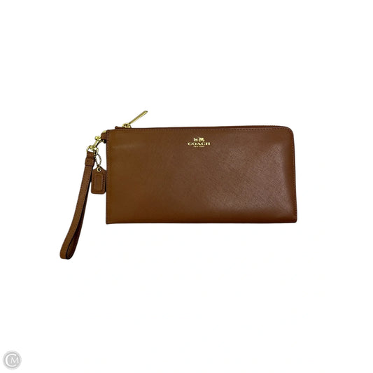 Wristlet Designer By Coach, Size: Large