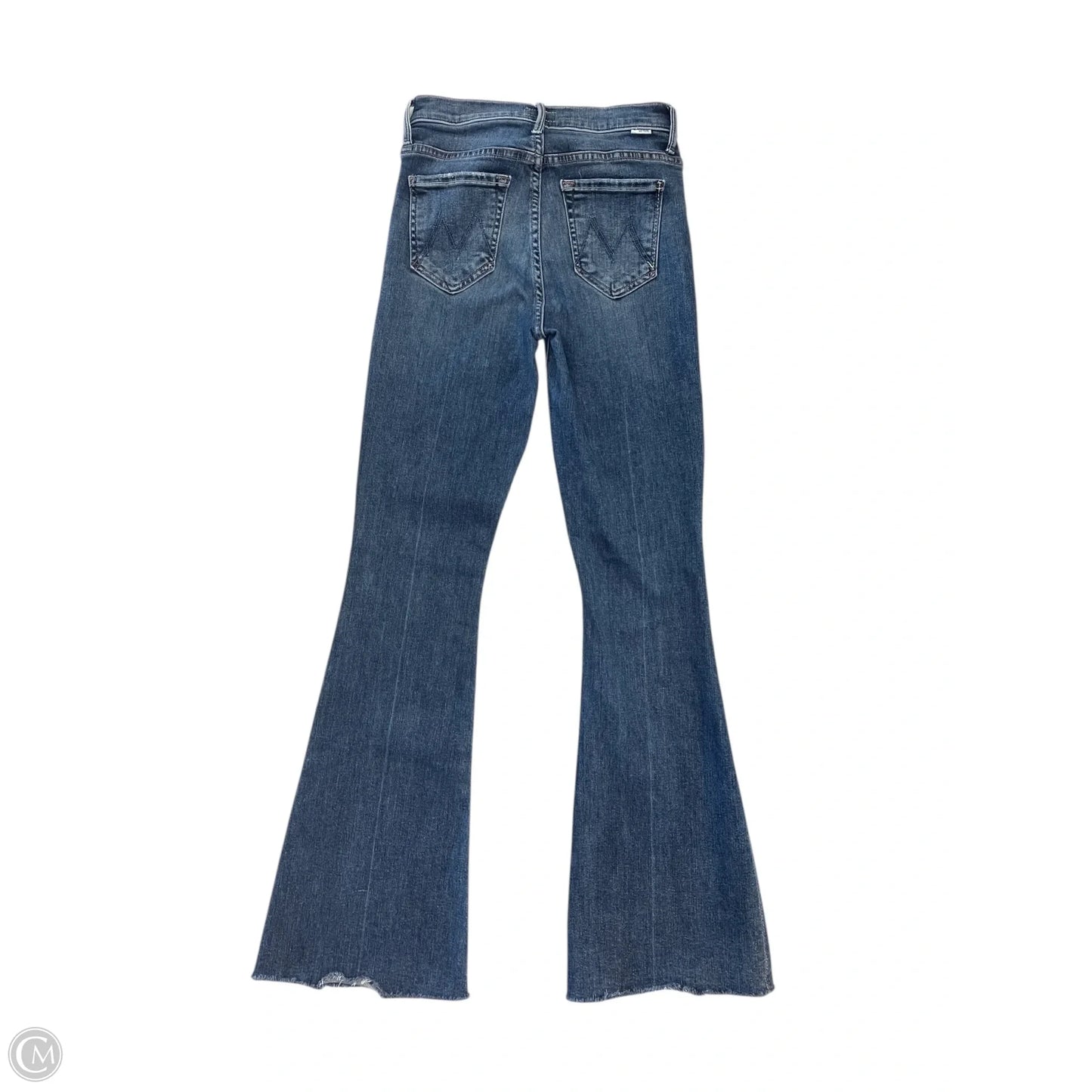 Jeans Flared By Mother In Blue Denim, Size: 000