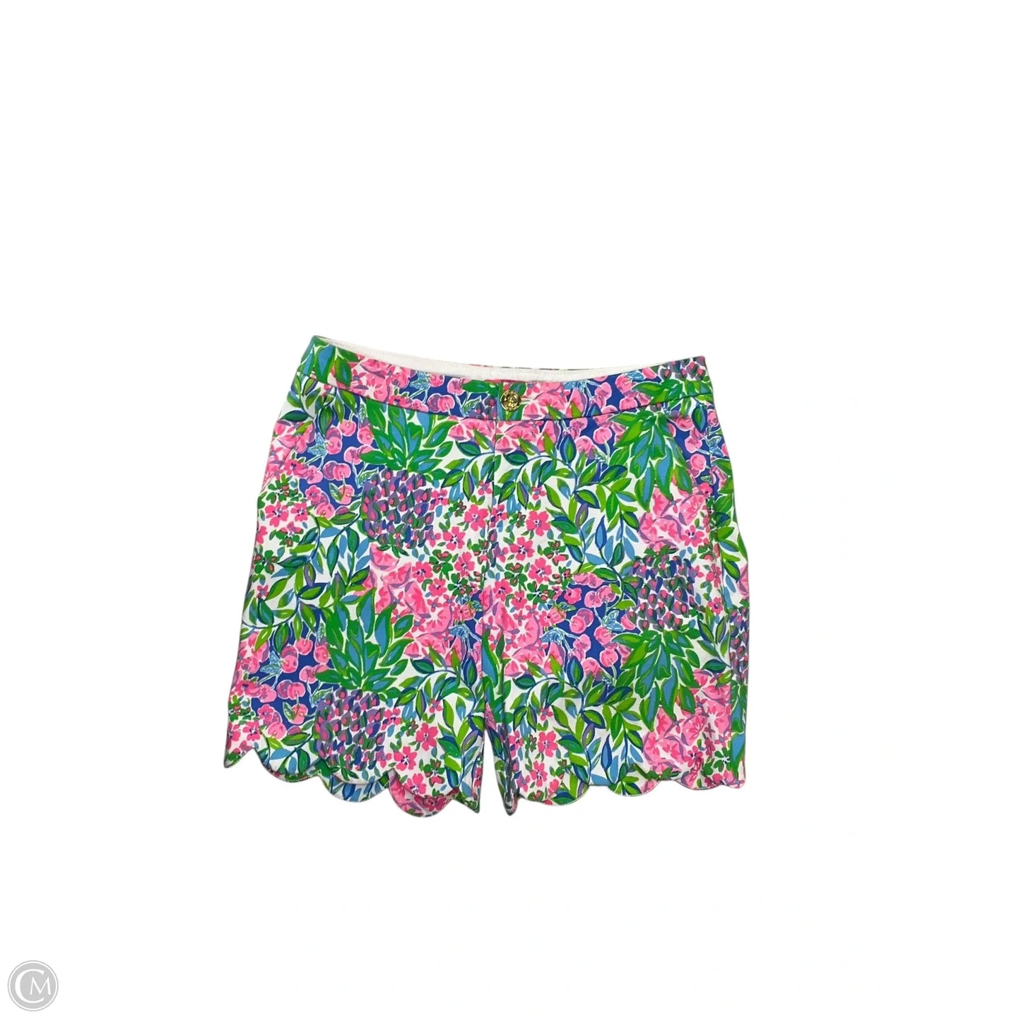 Shorts Designer By Lilly Pulitzer In Floral Print, Size: S
