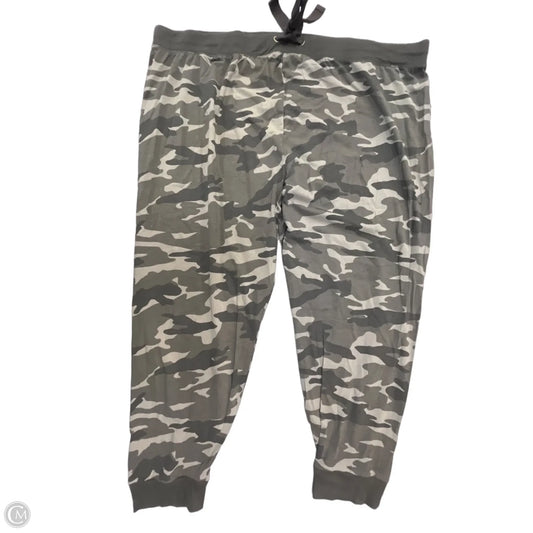 Pants Lounge By Splendid In Camouflage Print, Size: 3x