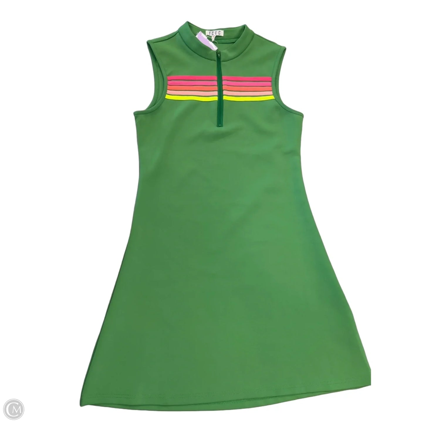 Dress Casual Short By Tcec In Green, Size: S