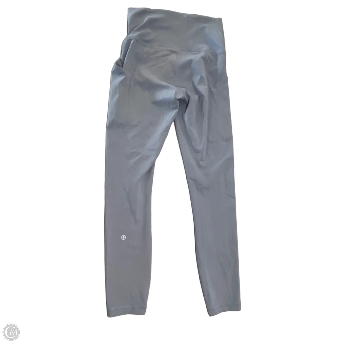 Athletic Leggings By Lululemon In Grey, Size: S