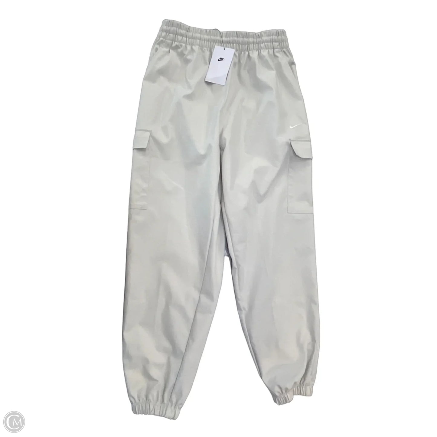 Pants Joggers By Nike In Cream, Size: L