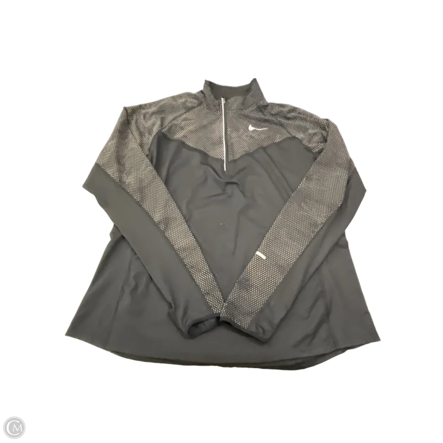 Athletic Jacket By Nike In Black, Size: Xl