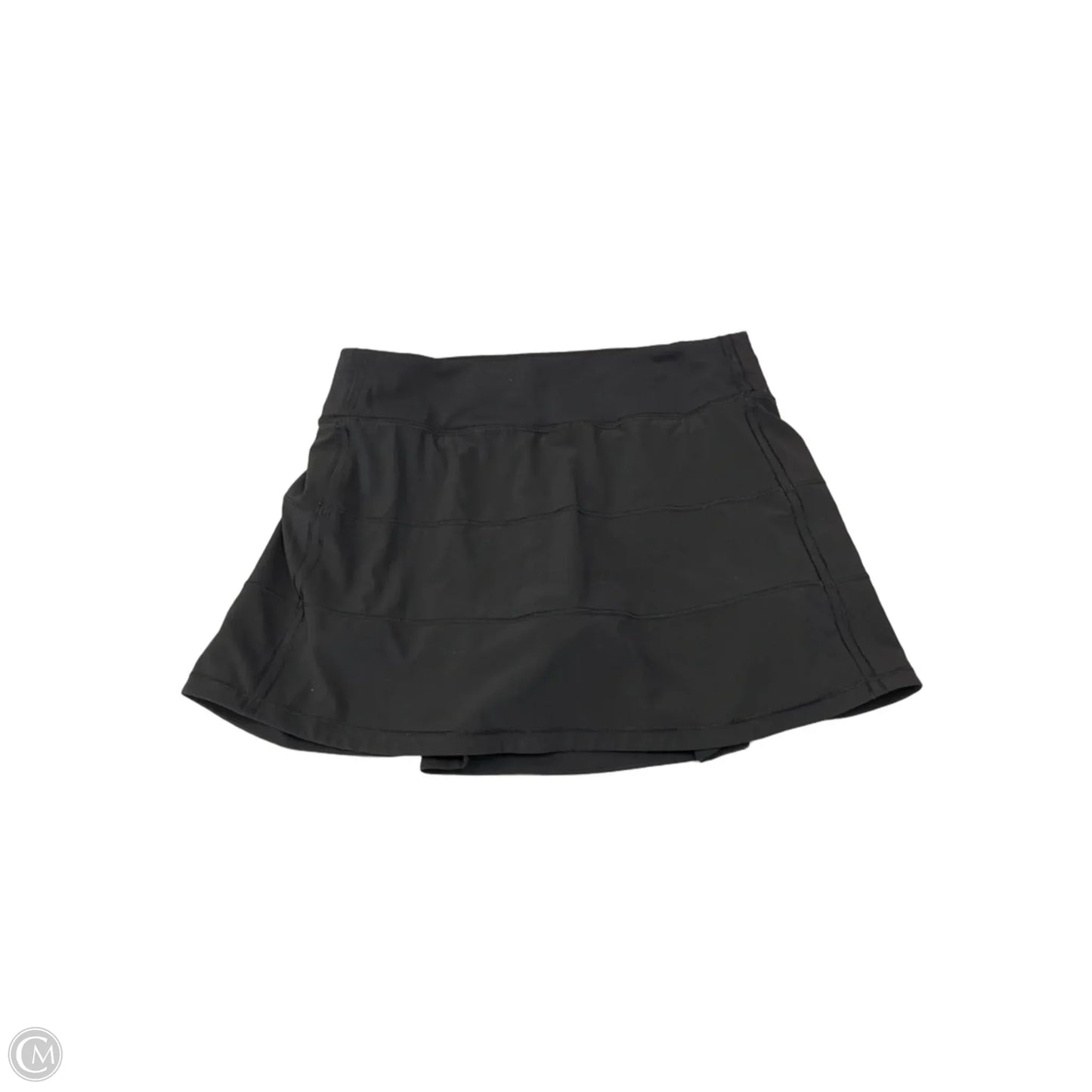 Athletic Skort By Lululemon In Black, Size: S