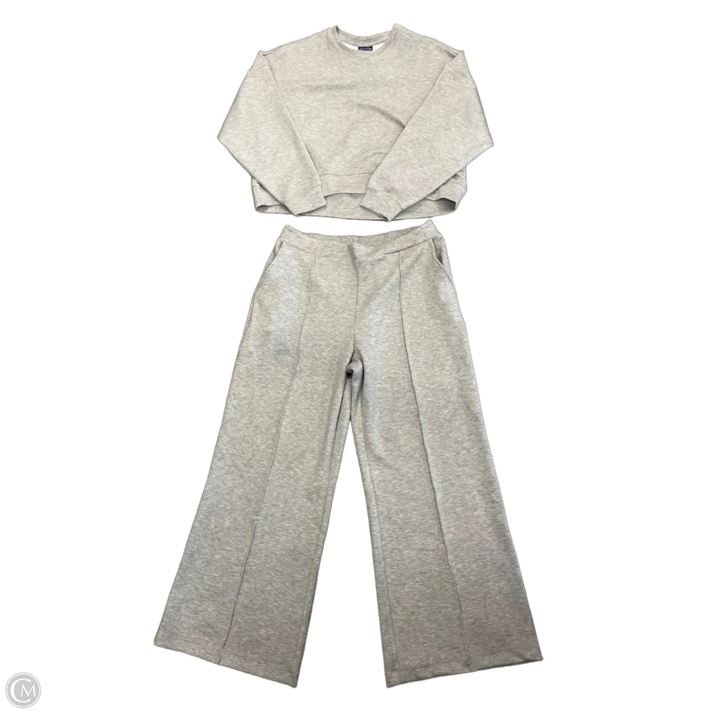 Pants Set 2pc By Scoop In Grey, Size: L