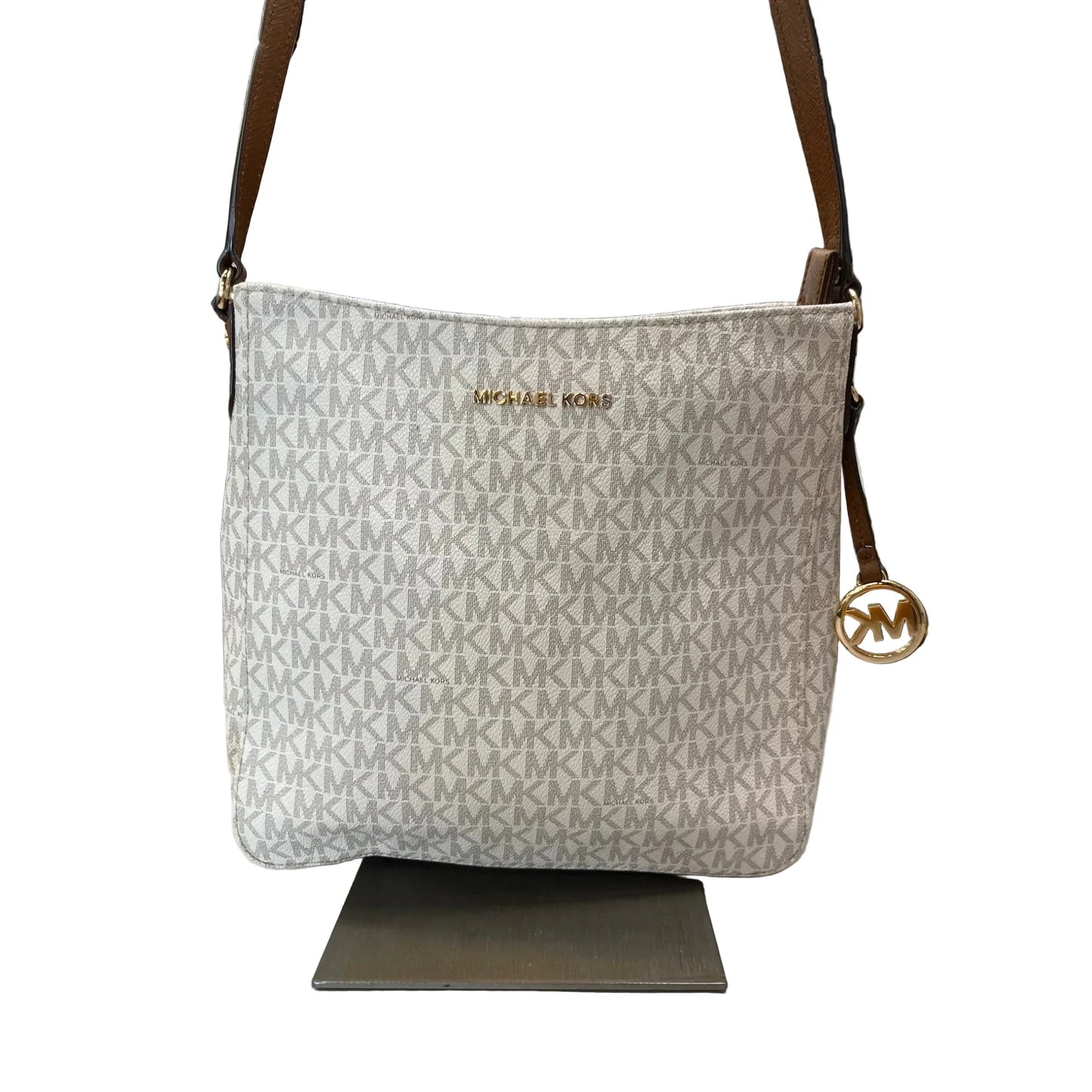 Crossbody Designer By Michael Kors, Size: Medium