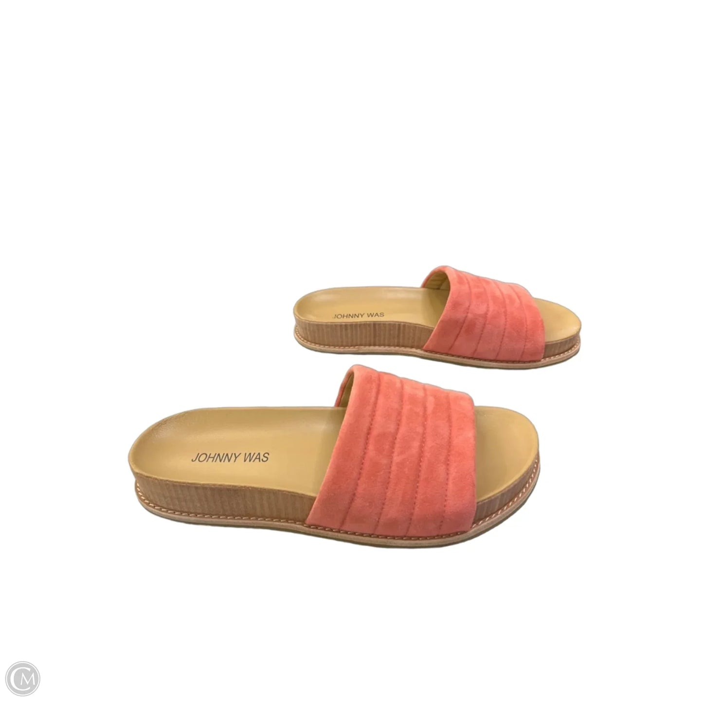 Sandals Flats By Johnny Was In Red, Size: 7